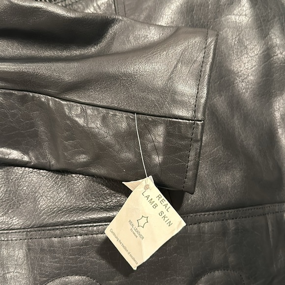 Giovani Exclusive LambSkin Black leather Jacket / Size:  52 - Picture 13 of 15
